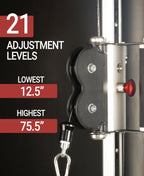 Functional Trainer With Dual 230 lb Weight Stacks