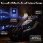 KoziSense KZ-313 New Heated Jade Stone Massage Chair