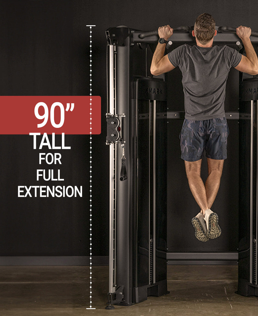 Functional Trainer With Dual 230 lb Weight Stacks
