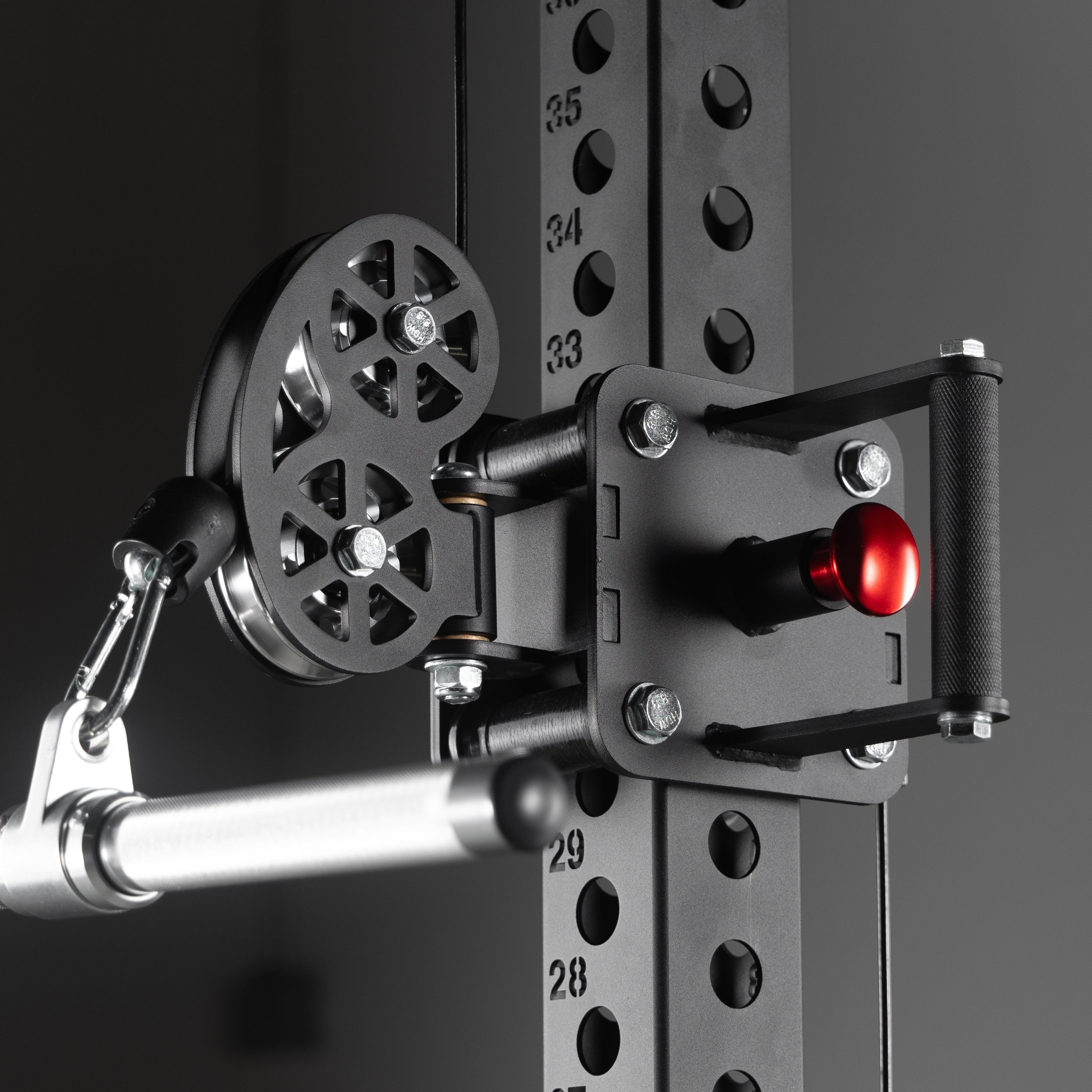 Commercial Lat Pulldown and Low Row Single Stack Functional Trainer