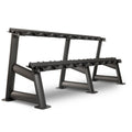 Commercial 2-Tier Dumbbell Rack - 10 Dumbbell Pairs