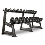 Round Commercial Urethane Dumbbells  (5-50 lb and 5-75 lb Sets)