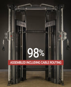 Functional Trainer With Dual 230 lb Weight Stacks