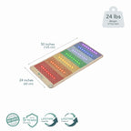 Rainbow Chakra Series | PEMF Far Infrared Heating Mats