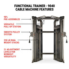 Functional Trainer With Dual 230 lb Weight Stacks